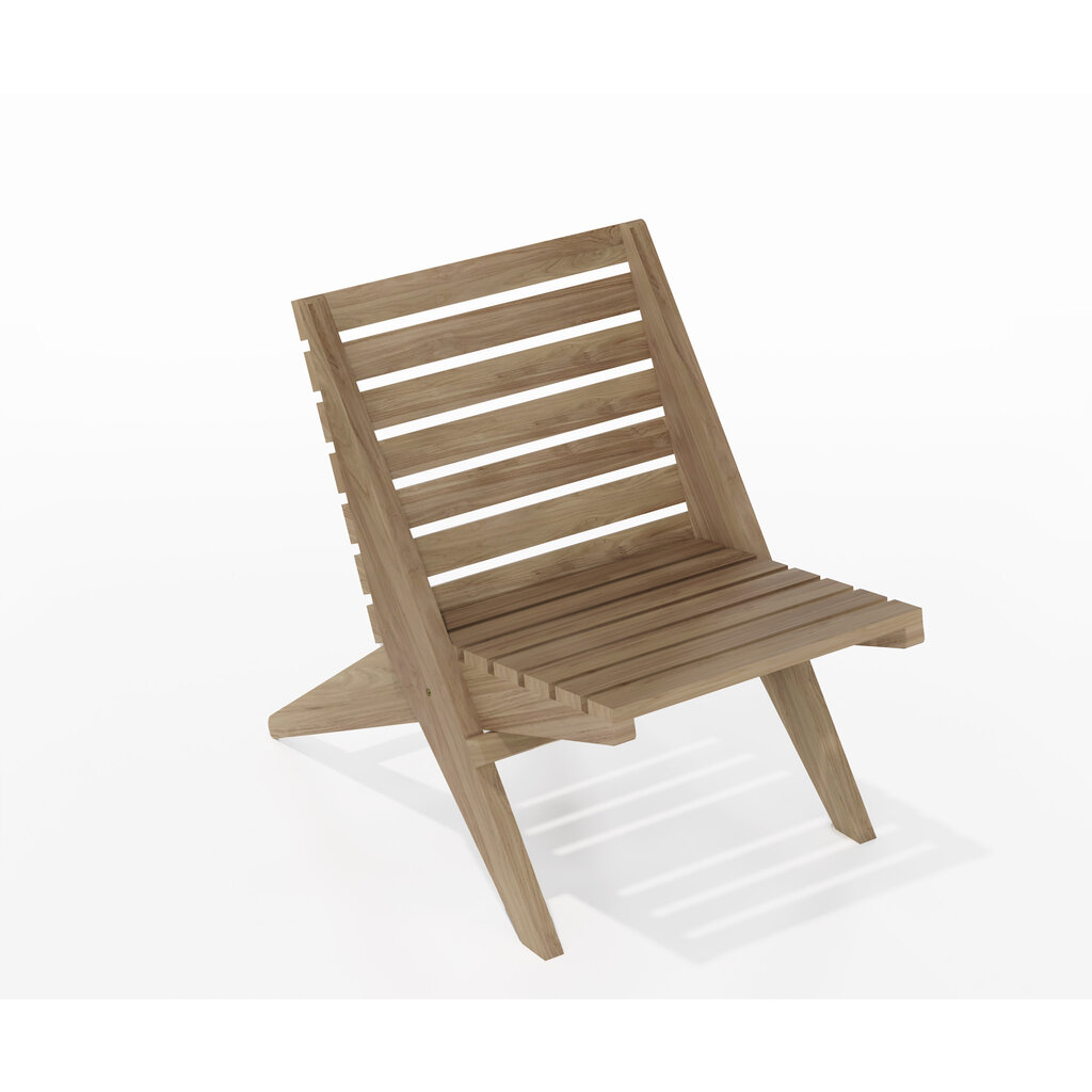 Fauteuil Meadow en Teck Premium