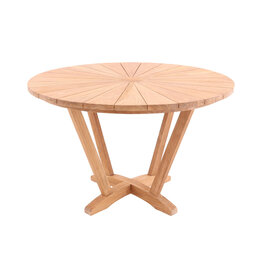 Davenport table en Teck Premium 120cm, KD