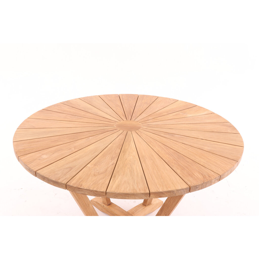 Davenport table en Teck Premium 120cm, KD