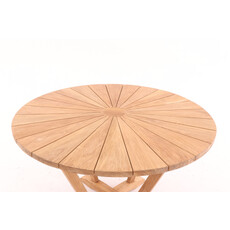 Davenport table en Teck Premium 120cm, KD