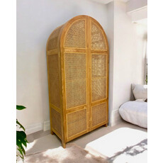 JEMBER - Armoire en teck Type B 100x50X200 cm