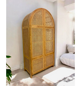 JEMBER - Armoire en teck Type B 100x50X200 cm
