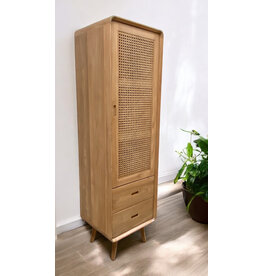 BAHAMA  - Armoire colonne en teck 50x45x175 cm