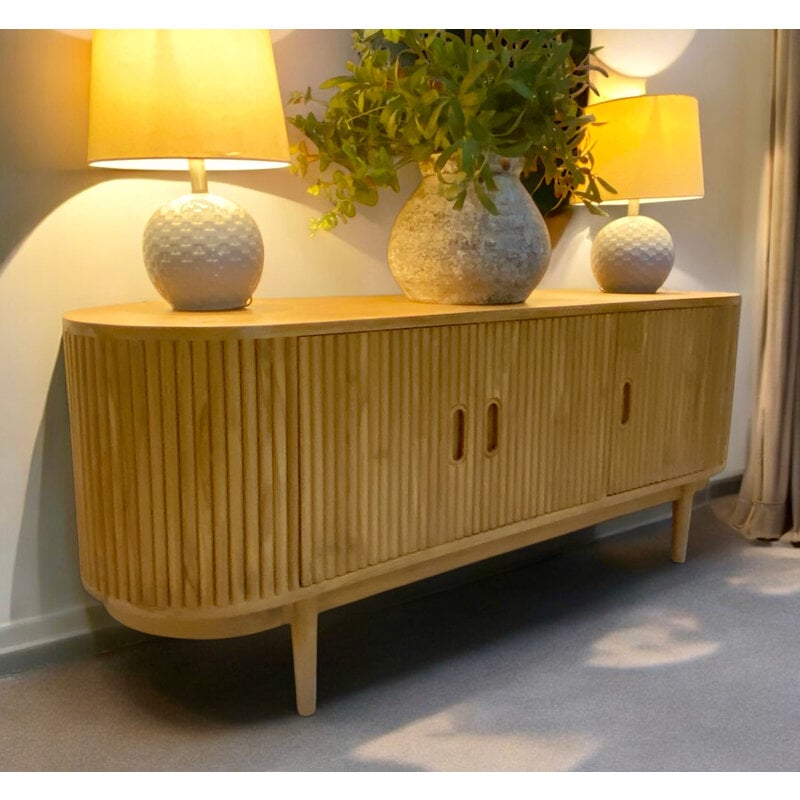 CANGGU - Buffet 3 portes en teck 150x45x60 cm