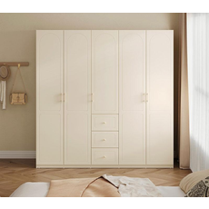 Copenhague Armoire penderie 5 portes 200 cm