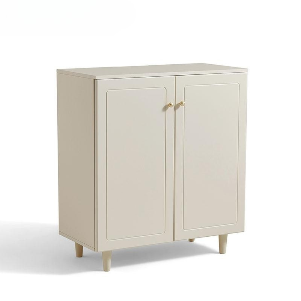 Buffet 2 portes blanc crème