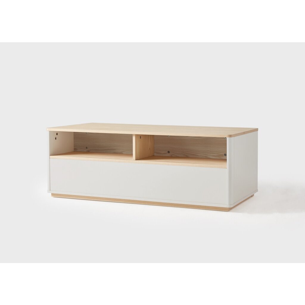 Table basse 2 tiroirs 115 cm