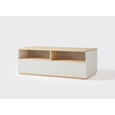 Table basse 2 tiroirs 115 cm