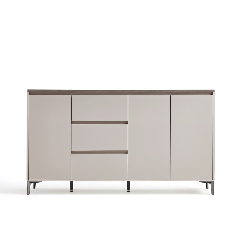 Buffet 3 portes et 3 tiroirs - Gris