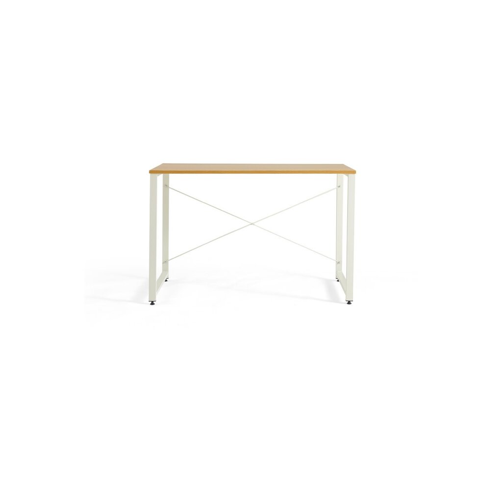 Bureau 120 cm Bois et Blanc