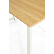 Bureau 120 cm Bois et Blanc