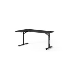 Bureau gamer L gauche 160 cm Noir