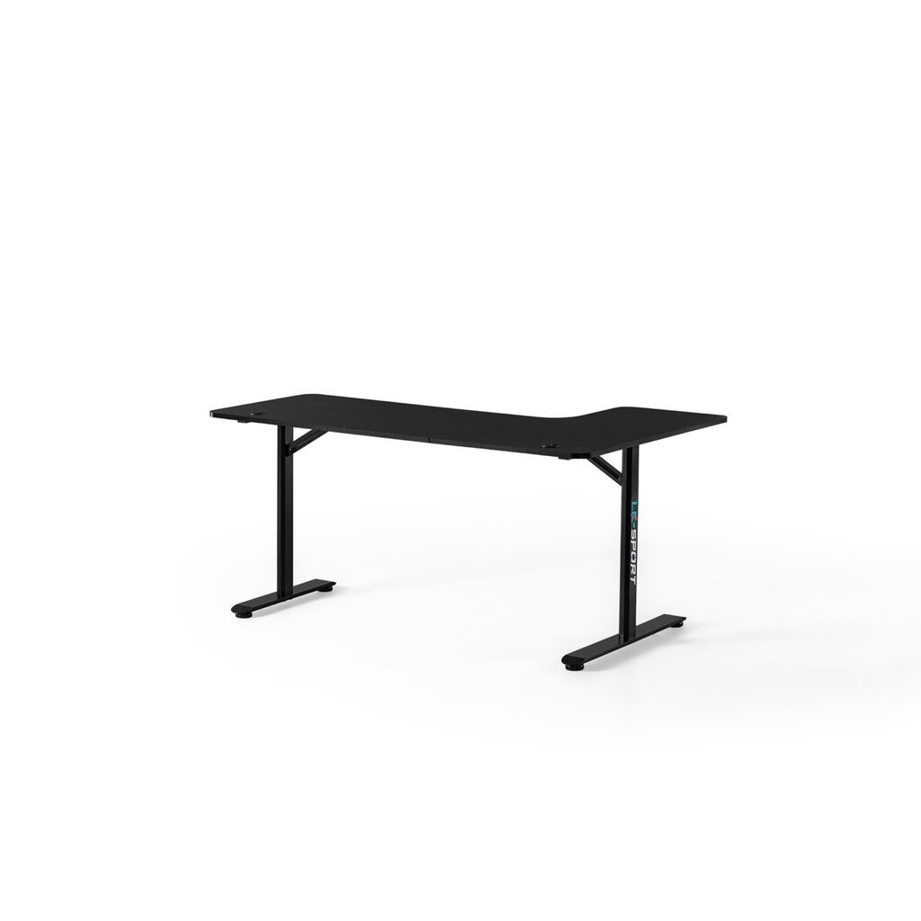 Bureau gamer L gauche 160 cm Noir