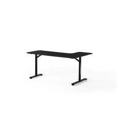 Bureau gamer L gauche 160 cm Noir