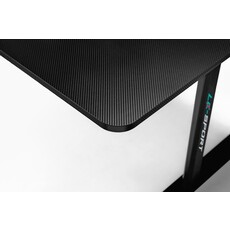 Bureau gamer L droite 160 cm Noir