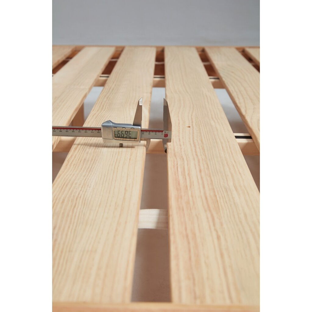 Lit avec tête de lit 180x200 cm en Chêne massif