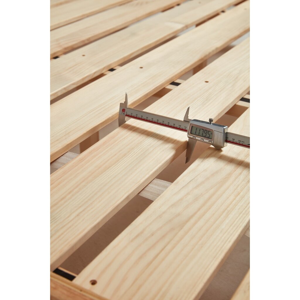 Lit avec tiroirs 180x200 cm en Chêne massif