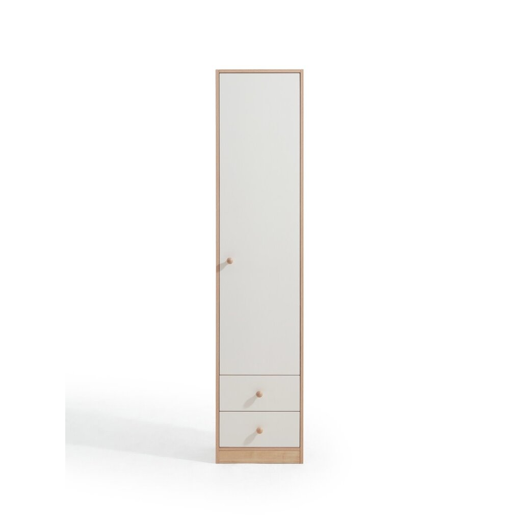 Armoire 1 porte 40 cm Bois blanc