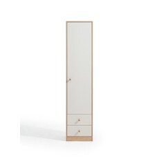 Armoire 1 porte 40 cm Bois blanc
