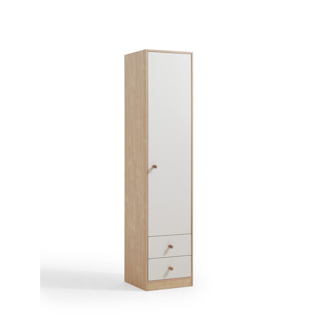 Armoire 1 porte 40 cm Bois blanc