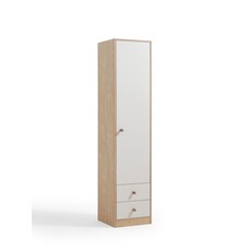 Armoire 1 porte 40 cm Bois blanc