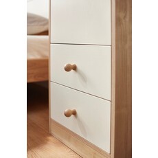 Armoire 1 porte 40 cm Bois blanc