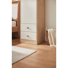 Armoire 1 porte 40 cm Bois blanc