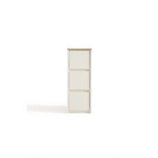 Table de chevet / commode 3 tiroirs H67 cm