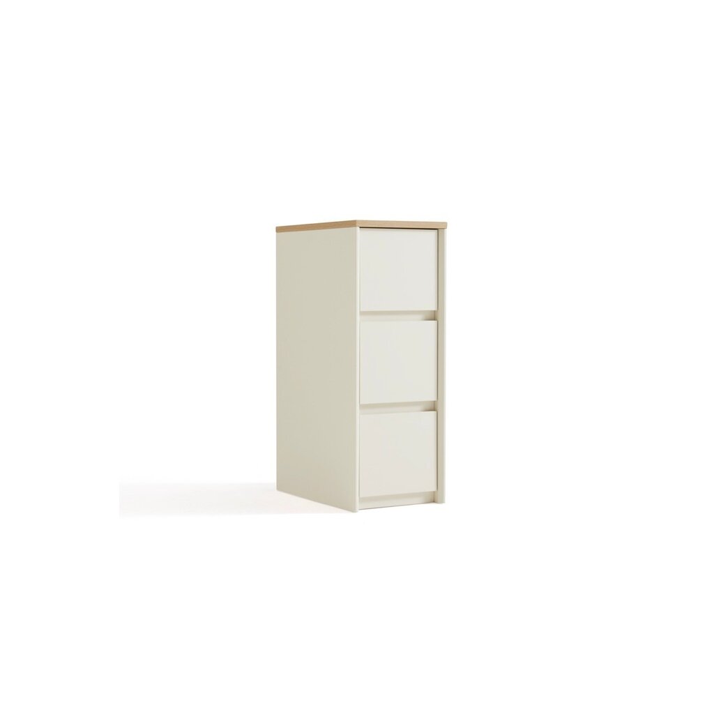 Table de chevet / commode 3 tiroirs H67 cm