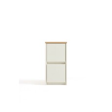 Table de chevet / commode 2 tiroirs H48.5 cm