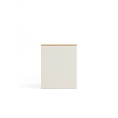 Table de chevet / commode 2 tiroirs H48.5 cm