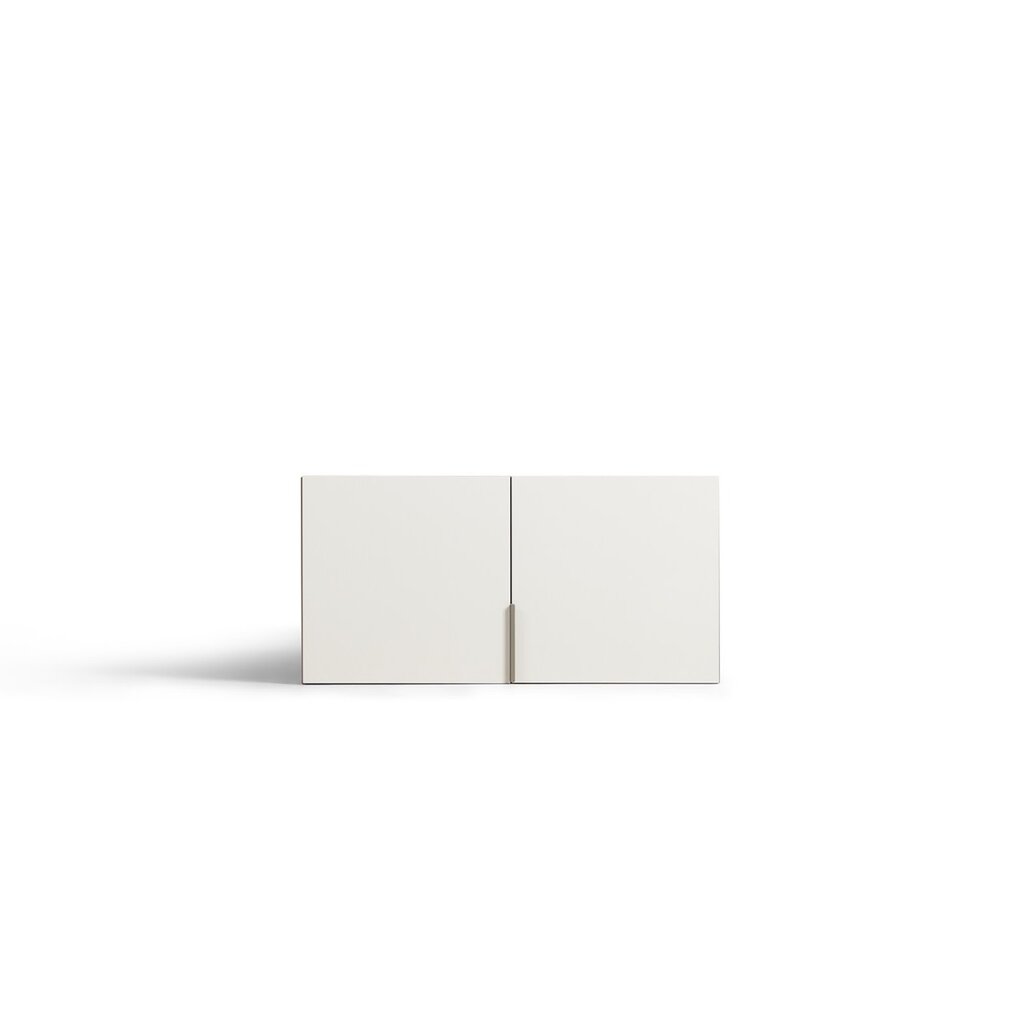 Caisson 2 portes 80 cm Gris blanc