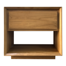 Table de chevet Oliver 1 tiroir 50x50x40 cm