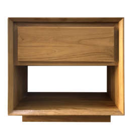 Table de chevet Oliver 1 tiroir 50x50x40 cm