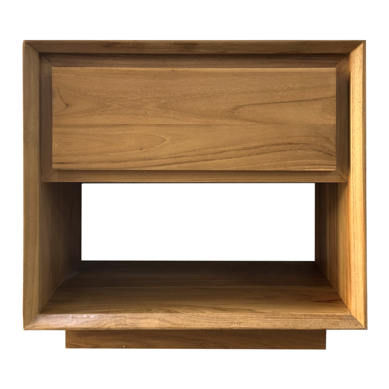 Table de chevet Oliver 1 tiroir 50x50x40 cm