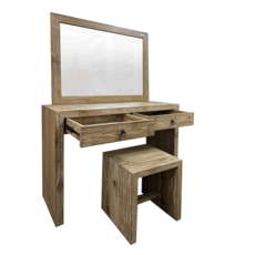 Coiffeuse minimalist 110x40x180 Cm Cérusé