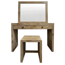 Coiffeuse minimalist 110x40x180 Cm Cérusé