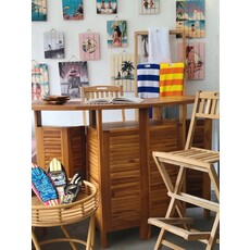 Table de Bar 98-180x70x106 Cm (BA-064)