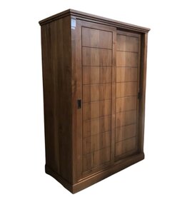 Armoire 2 tiroirs 2 portes coulissantes (BT-19)