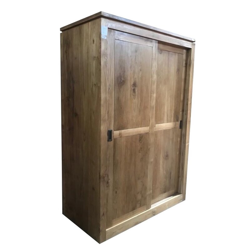 Armoire en Teck 2 portes coulissantes