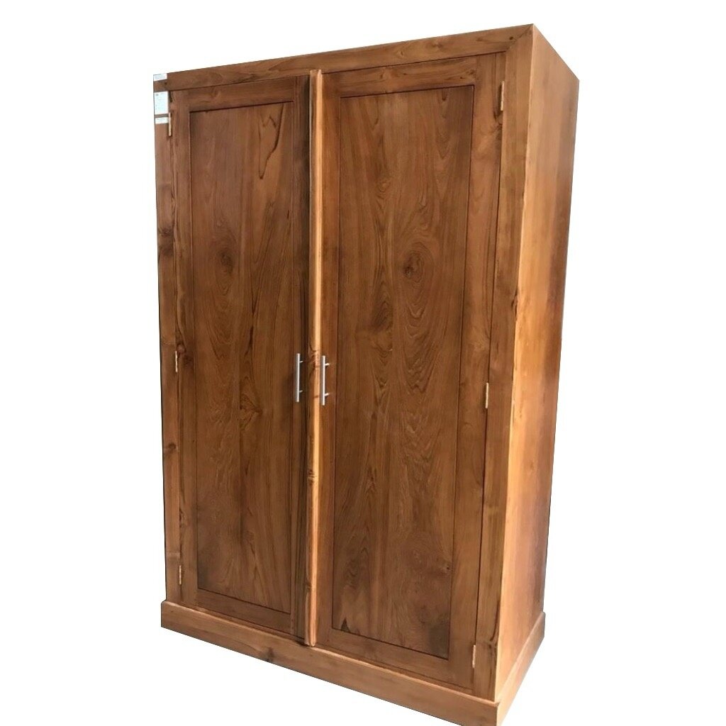 Armoire en Teck 2 portes 110x50x200 cm
