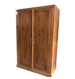 Armoire en Teck 2 portes 110x50x200 cm