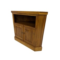 Buffet d'angle 2 portes 90x65x80 Cm Naturel (SA-029)