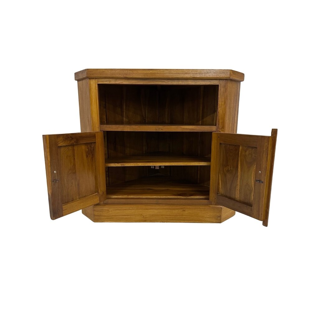 Buffet d'angle 2 portes 90x65x80 Cm Naturel (SA-029)