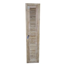 Colonne 1 porte 40x40x180  Cérusé (BT-112)