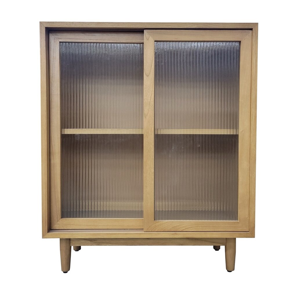 Leticia buffet vitré en Mindi moru glass