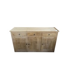 Buffet 3 portes 3 tiroirs 160x45x90 cm