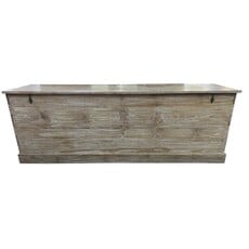Coffre en teck 200x50x70 cm (BF-027)