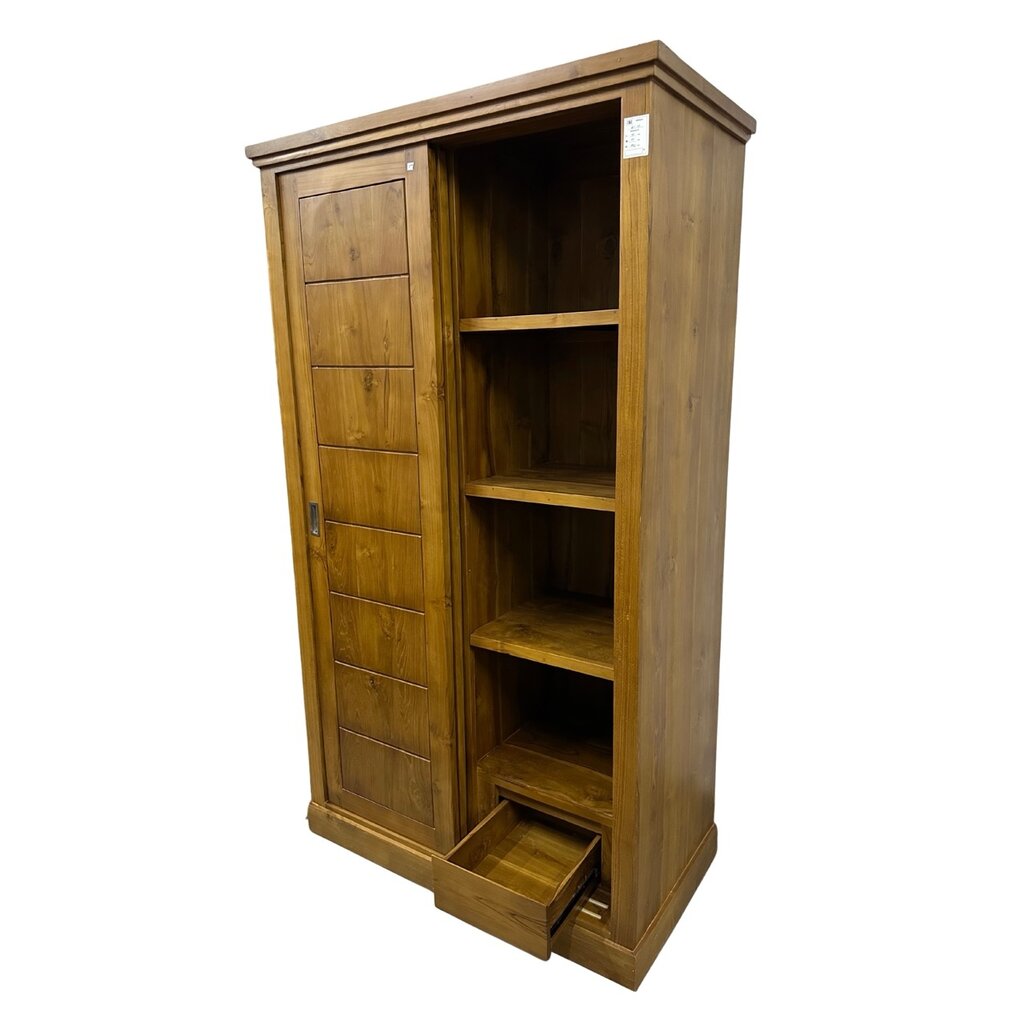 Armoire penderie 1 porte 60x60x200 Cm (BT 132) Brut