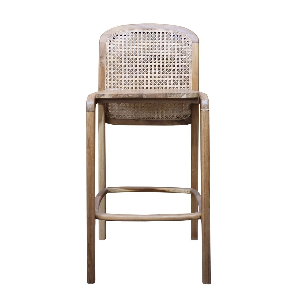 Chaise de bar en teck Maeva